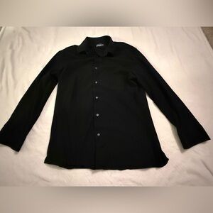 Savile Row Men’s Classic Olive Slim Fit Men's Casual Button Down 17.5”